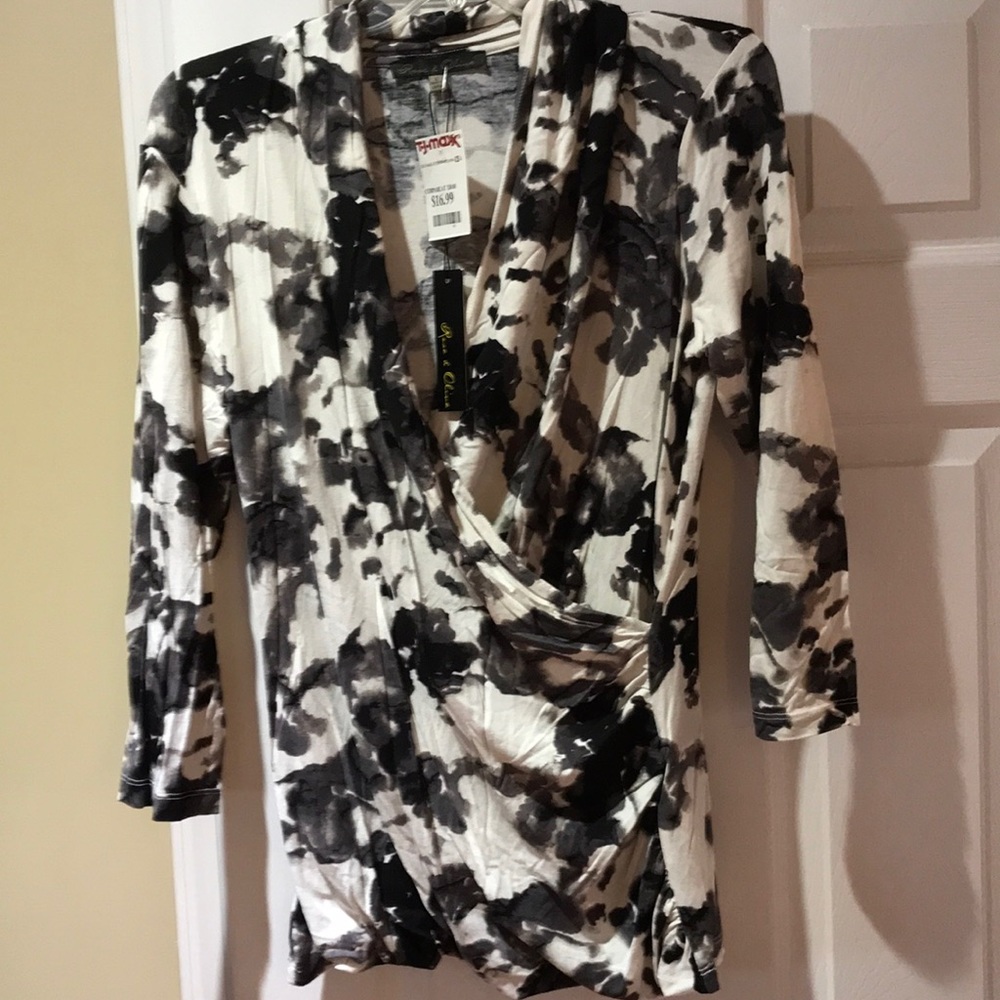 Beautiful wrap blouse